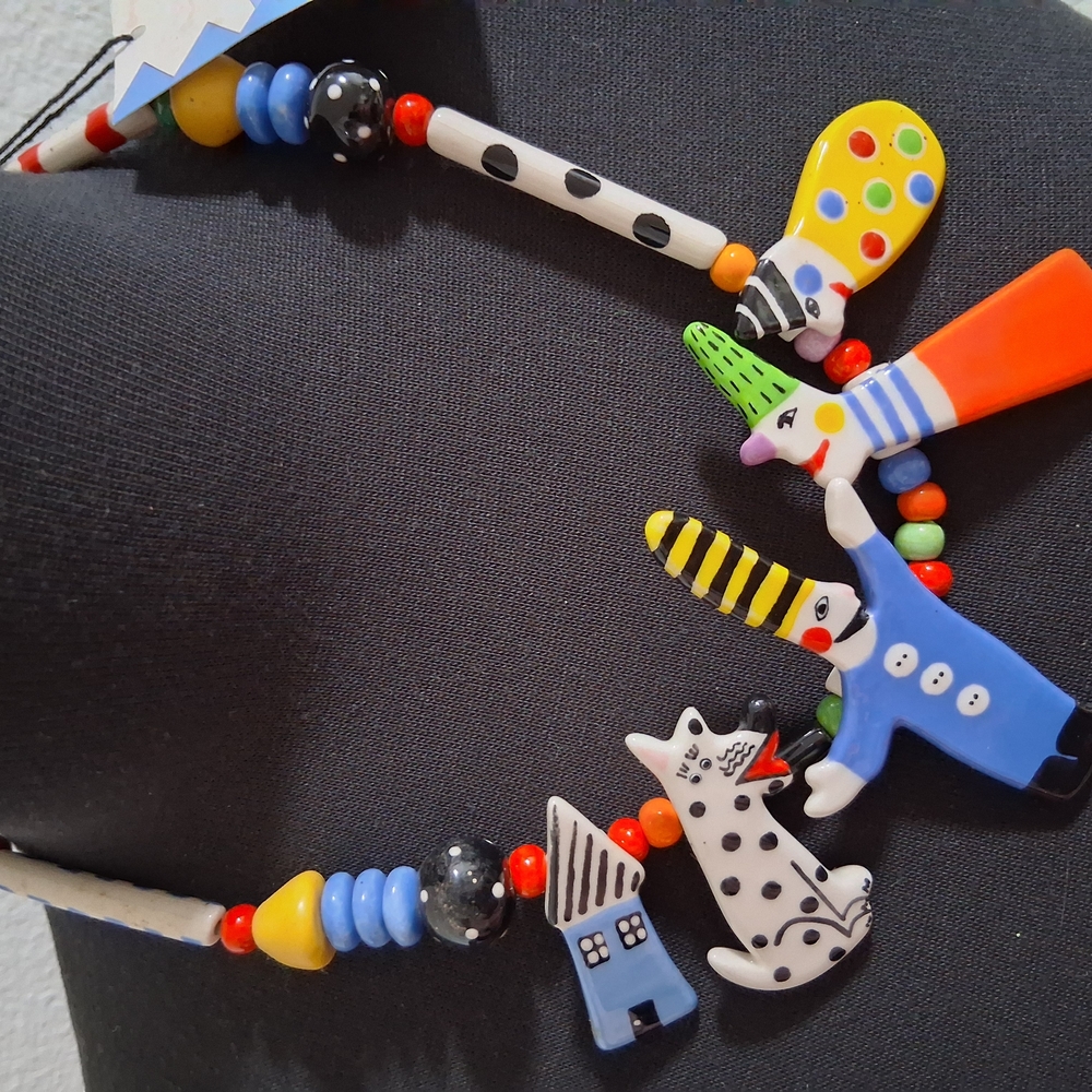 Colorful Beaded Kids Necklace